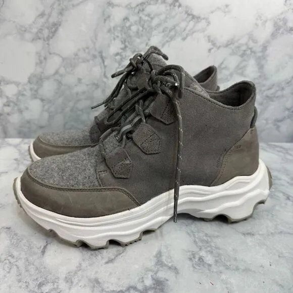 NEW SOREL Kinetic Breakthru Caribou Waterproof Boot sz 10 #K906