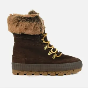 New! Sperry Women's Torrent Brown Lace Up Boots STS86833
