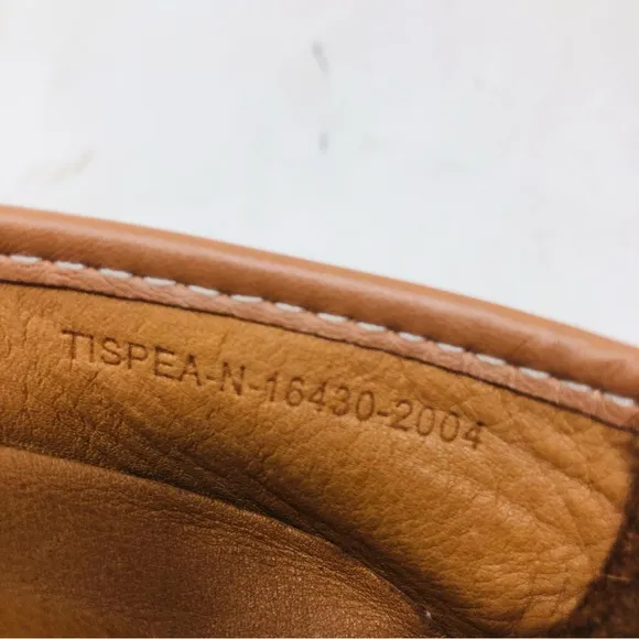 New Spring Step Tispea Leather Wedge Loafers