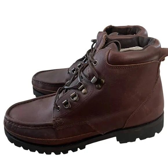 NEW St. John's Chukka  Boots Men’s Size 11M  Leather Grip Sole Work Gorpcore