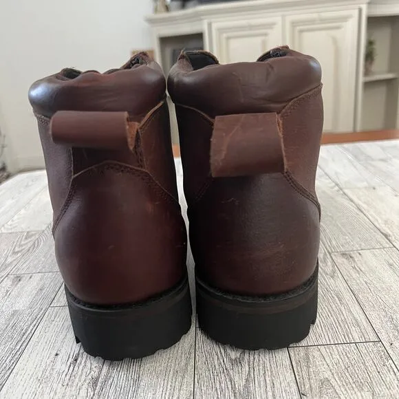 NEW St. John's Chukka  Boots Men’s Size 11M  Leather Grip Sole Work Gorpcore