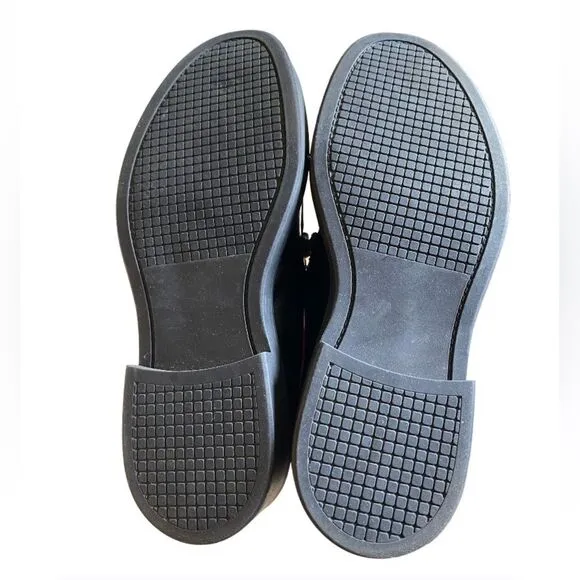 NEW Steve Madden Karmine Slip-On Loafers Women's Size 6.5 Black Leather
