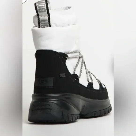NEW UGG Yose Puffer Mid Waterproof Boots white for women 764mn