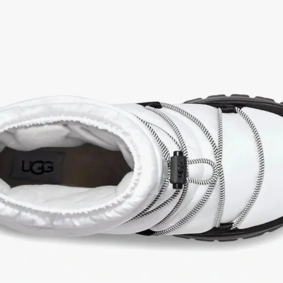 NEW UGG Yose Puffer Mid Waterproof Boots white for women 764mn
