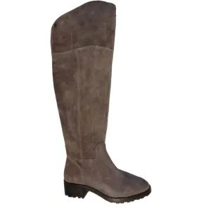 NEW Vince Camuto Jorshie Boots Womens 8.5 Over The Knee Wide Calf Suede Chic