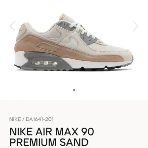 👟NEW W/BOX👟 Nike Air Max 90 Premium Sneakers Hemp/White/Sand w/Bonus Laces