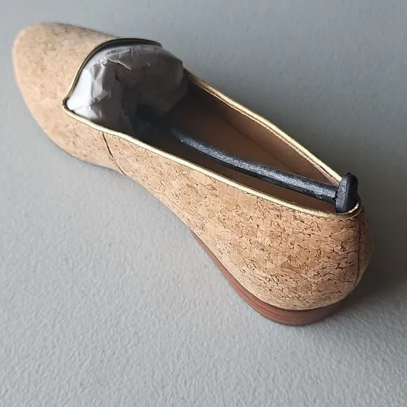 New Jack Rogers Stylish Cork Loafers, Size 8.5