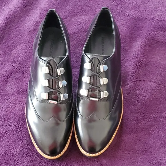 New!Rebecca Minkoff black Women loafers,size 8