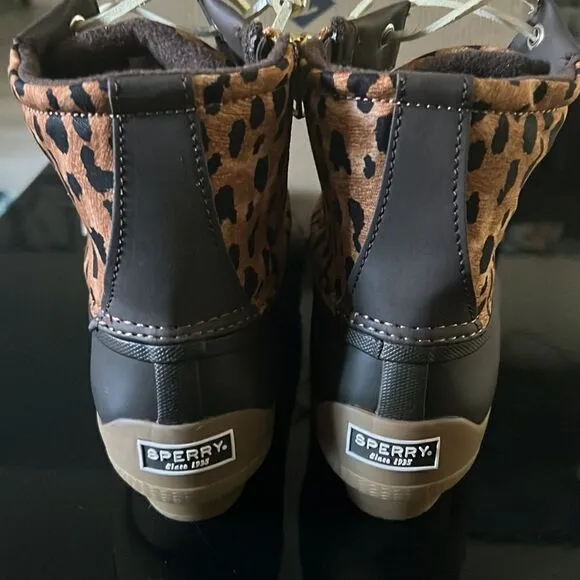 NEW SPERRY gulf duck toe boots