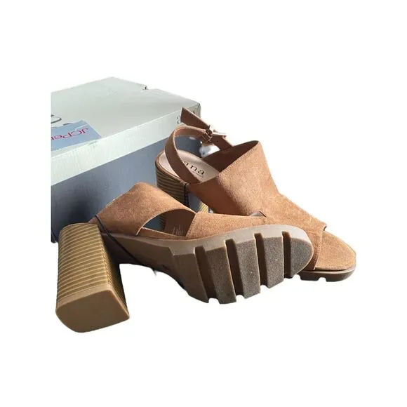 NIB A.N.A Womens Suede Daly Heeled Sandals  Size 9.5  ***Item: S45