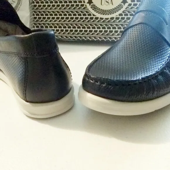 NIB Black Napa Perforated Drivers Loafers 11 - MSRP $119