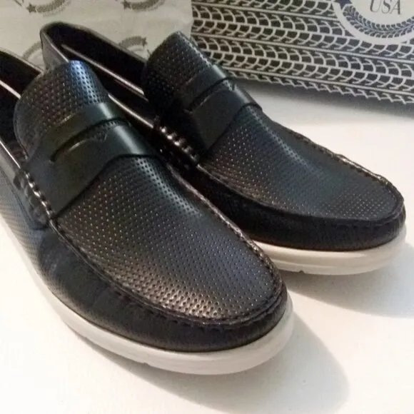 NIB Black Napa Perforated Drivers Loafers 11 - MSRP $119