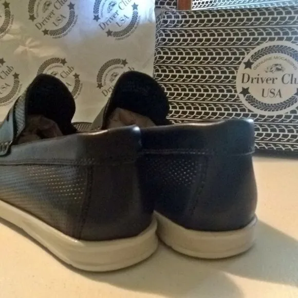 NIB Black Napa Perforated Drivers Loafers 11 - MSRP $119