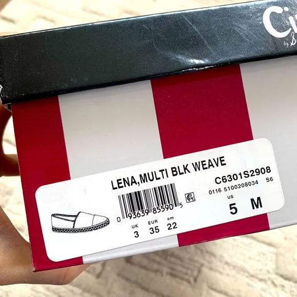 NIB Circus Sam Edelman Leno Woven Espadrilles