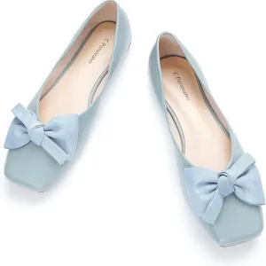 NIB. C.Paravano Women's Flats. Blue. Size 6.5 - but fits like an 8.