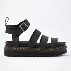 NIB Dr. Martens Blaire Hydro Leather Strap Sandals