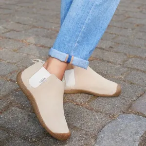 NIB Keen Mosey Chelsea Leather Ankle Boots RUNS LARGE Safari Birch