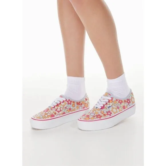 NIB Vans x Sunday Best Aritzia Authentic Platform 2.0 Sundeh Multi Floral