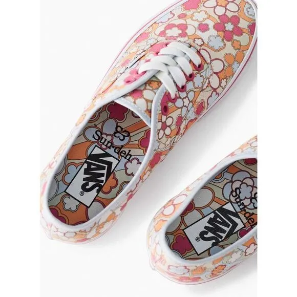 NIB Vans x Sunday Best Aritzia Authentic Platform 2.0 Sundeh Multi Floral