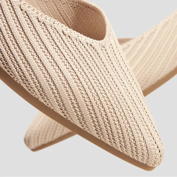 NIB - Vivaia Pointed-Toe D'Orsay Flats (Melia) - size 8
