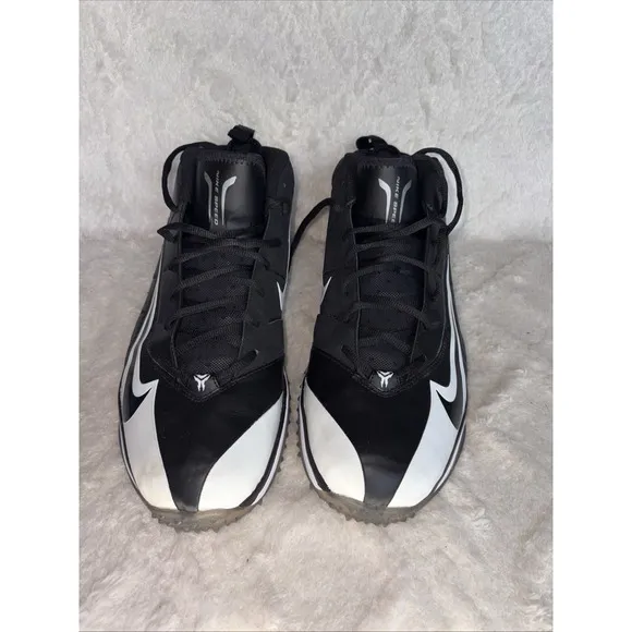 Nike 318977-011 Air Speed Nubby Turf Black White Sneakers Men's US Size 15 Rare