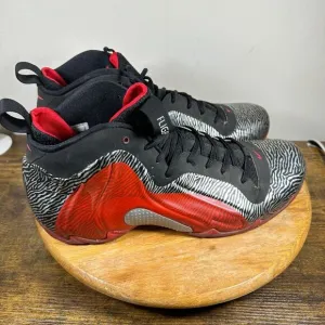 Nike Air Flightposite Exposed Zebra Men’s Size 13 Sneakers Shoes 616765-001‎