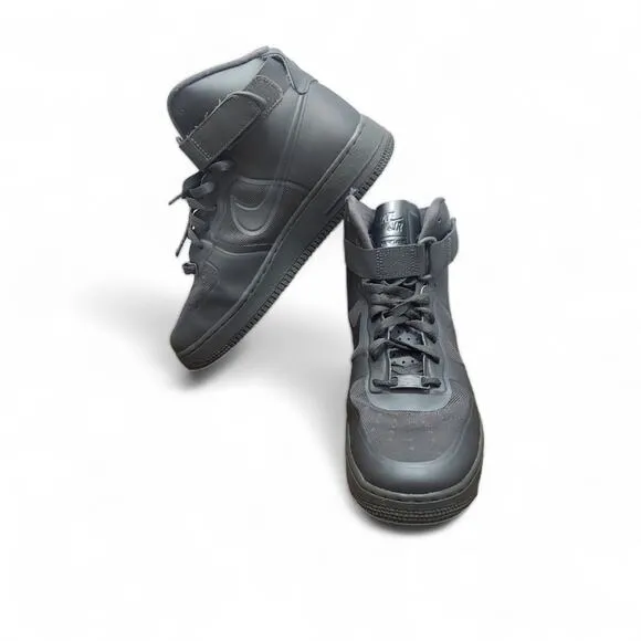 Nike Air Force 1 Hyperfuse Midnight Fog PRM - Men's Basketball Sneakers Size 8