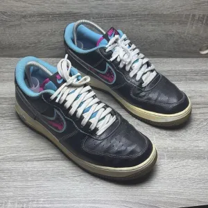 Nike Air Force 1 Men’s Size 9.5 Low Black‎ Miami Nights DD9183-001 Streetwear