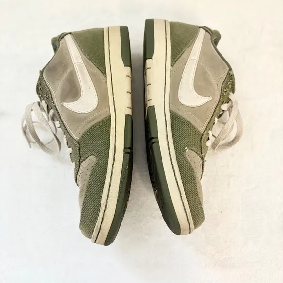 Nike Air Force V Low Olive‎ Green Sneakers Casual Shoes Size 9