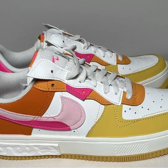 Nike air forces 1 fontanka sunrise unisex women sz 12 men sz 10.5 sneakers NWOB