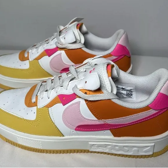 Nike air forces 1 fontanka sunrise unisex women sz 12 men sz 10.5 sneakers NWOB