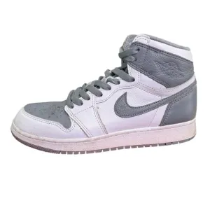 Nike Air Jordan 1 Retro High OG GS 2022 Gray White Men’s Size 6.5 Sneakers