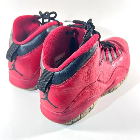 Nike Air Jordan 10 Retro Bulls Over Broadway Size 12 Sneakers 705178-601