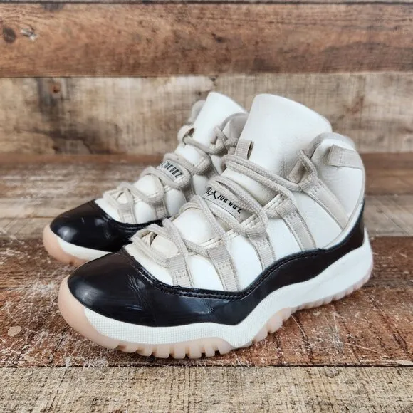 Nike Air Jordan 11 Kids Size 13 C Retro ‘Neapolitan Brown’ Sneakers DO3857-101