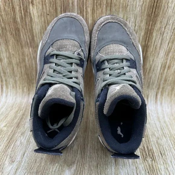 Nike Air Jordan 4 Retro SE Youth Size 3Y Craft Medium Olive Sneakers FB9929-200