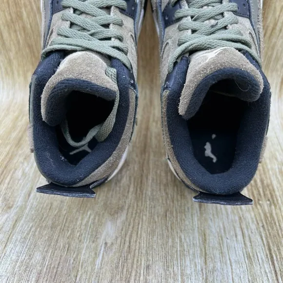 Nike Air Jordan 4 Retro SE Youth Size 3Y Craft Medium Olive Sneakers FB9929-200
