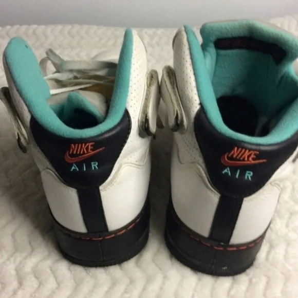 Nike Air Jordan Fusion 5 Men's White Miami Dolphins Colorway High Top Size 14