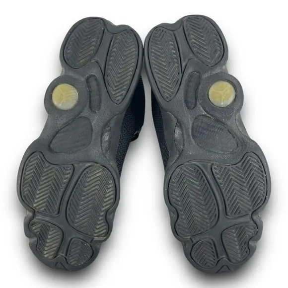 Nike Air Jordan Horizon Sneakers 845099-010 Low Top Black Youth 4.5 Women 6