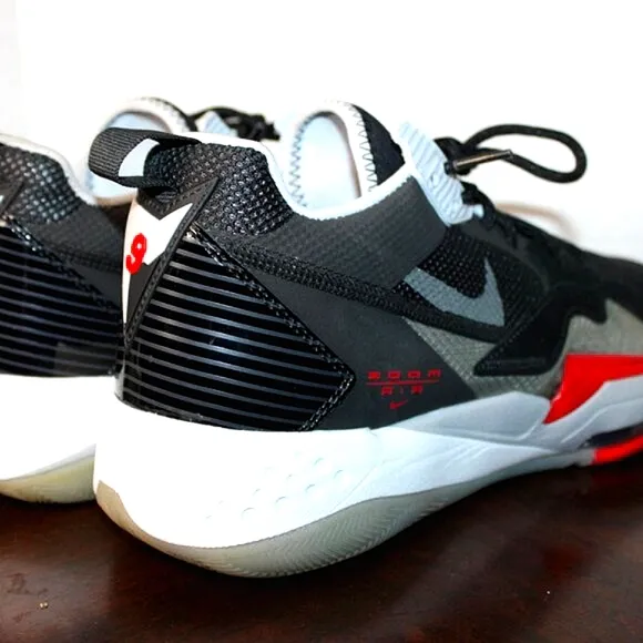 Nike Air Jordan Zoom 92 CK9183-001 Men’s Size 9.5 Black Red Gray Streetwear