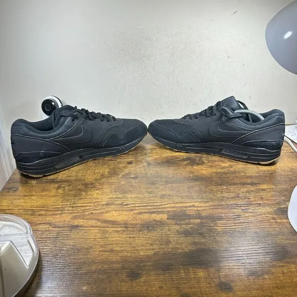 Nike Air Max 1 Black Gum AH8145 007 Black Brown Shoe Sneakers Rare Men's Size 15