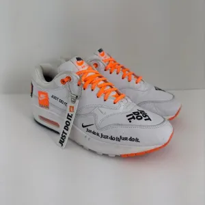 Nike Air Max 1 ‘Just Do It’ white sneakers