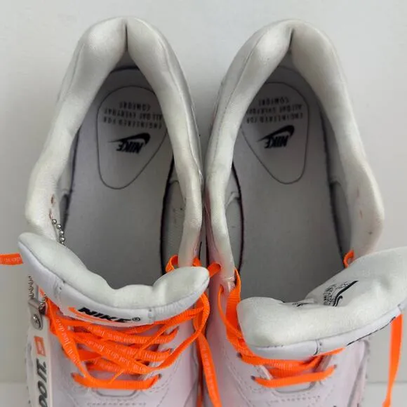 Nike Air Max 1 ‘Just Do It’ white sneakers