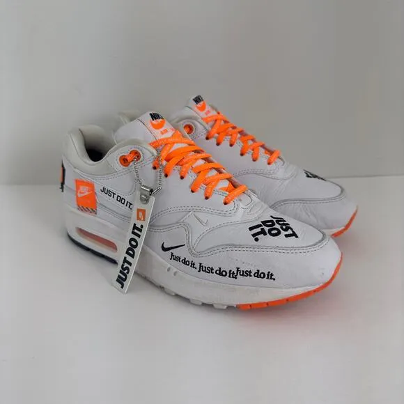 Nike Air Max 1 ‘Just Do It’ white sneakers