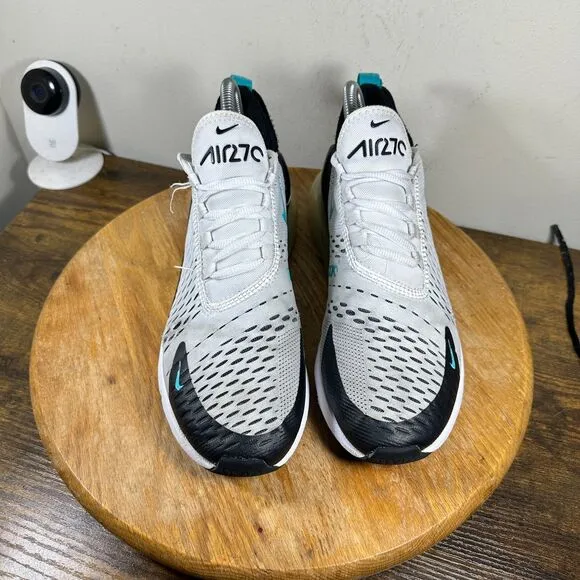 Nike Air Max 270 Black Dusty Cactus Women's Size 9 Shoe Sneakers AH6789-115