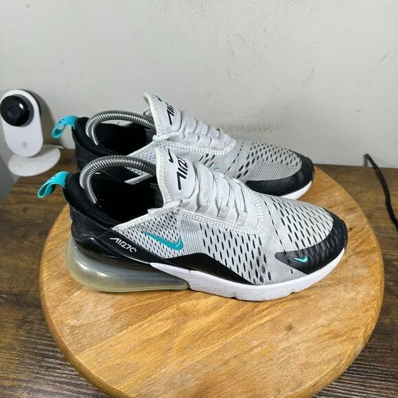 Nike Air Max 270 Black Dusty Cactus Women's Size 9 Shoe Sneakers AH6789-115