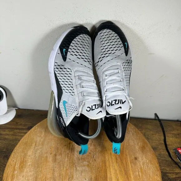 Nike Air Max 270 Black Dusty Cactus Women's Size 9 Shoe Sneakers AH6789-115