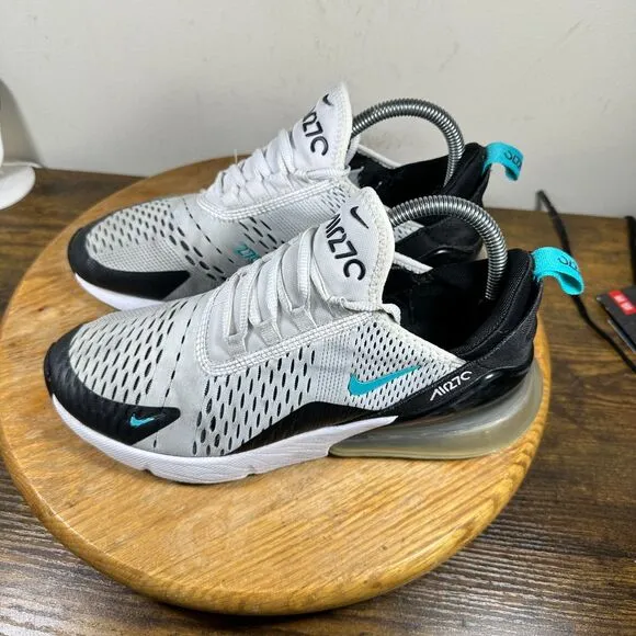 Nike Air Max 270 Black Dusty Cactus Women's Size 9 Shoe Sneakers AH6789-115