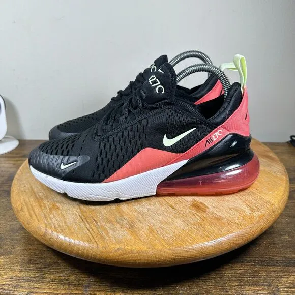 Nike Air Max 270 Black Magic Ember Women's Size 8 Shoe Sneakers DM8325-001‎