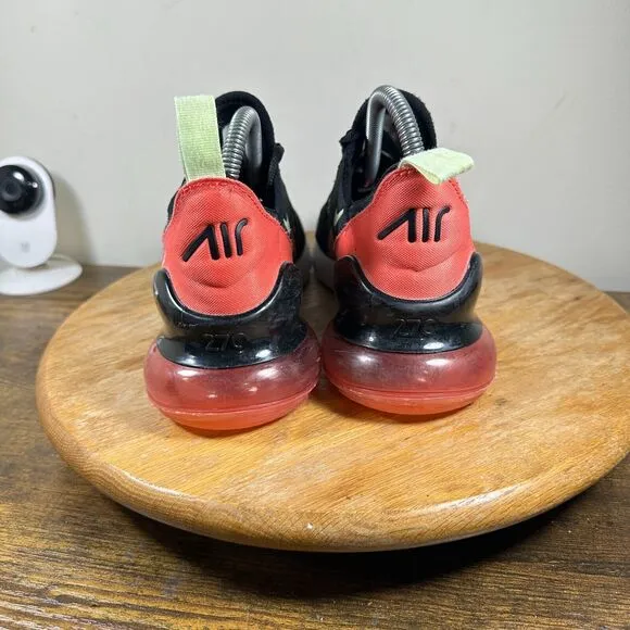 Nike Air Max 270 Black Magic Ember Women's Size 8 Shoe Sneakers DM8325-001‎