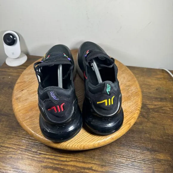Nike Air Max 270 Black Multicolor Shoe Sneakers Men's Size 12‎ AH8050-023